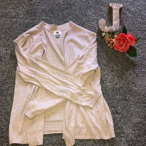 Tan Old Navy Cardigan- Size XL